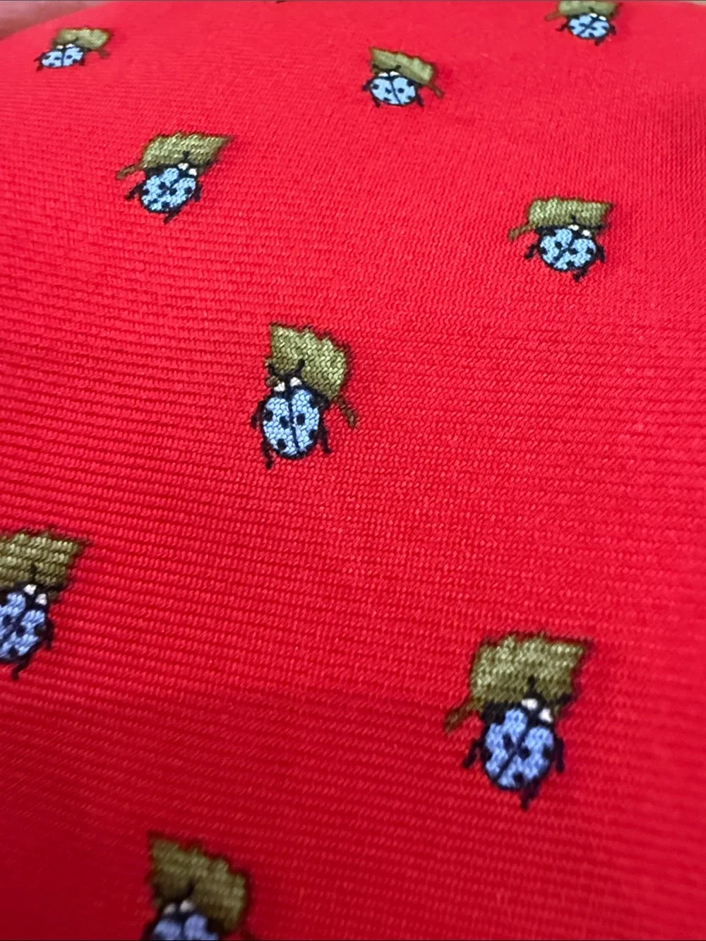 Brooks Brothers Ladybug Tie